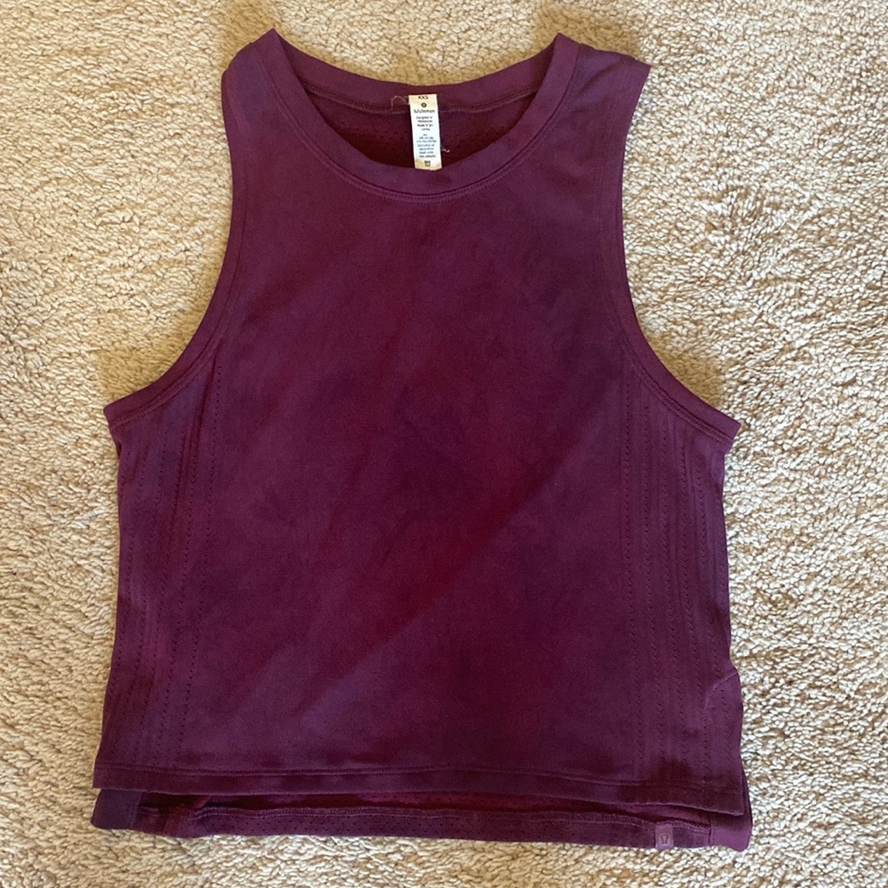 Lululemon Cropped Tank Top